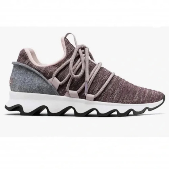Sorel Kinetic Lace Gradient Sneaker Runner Purple Sage Sz 7 - Picture 1 of 13